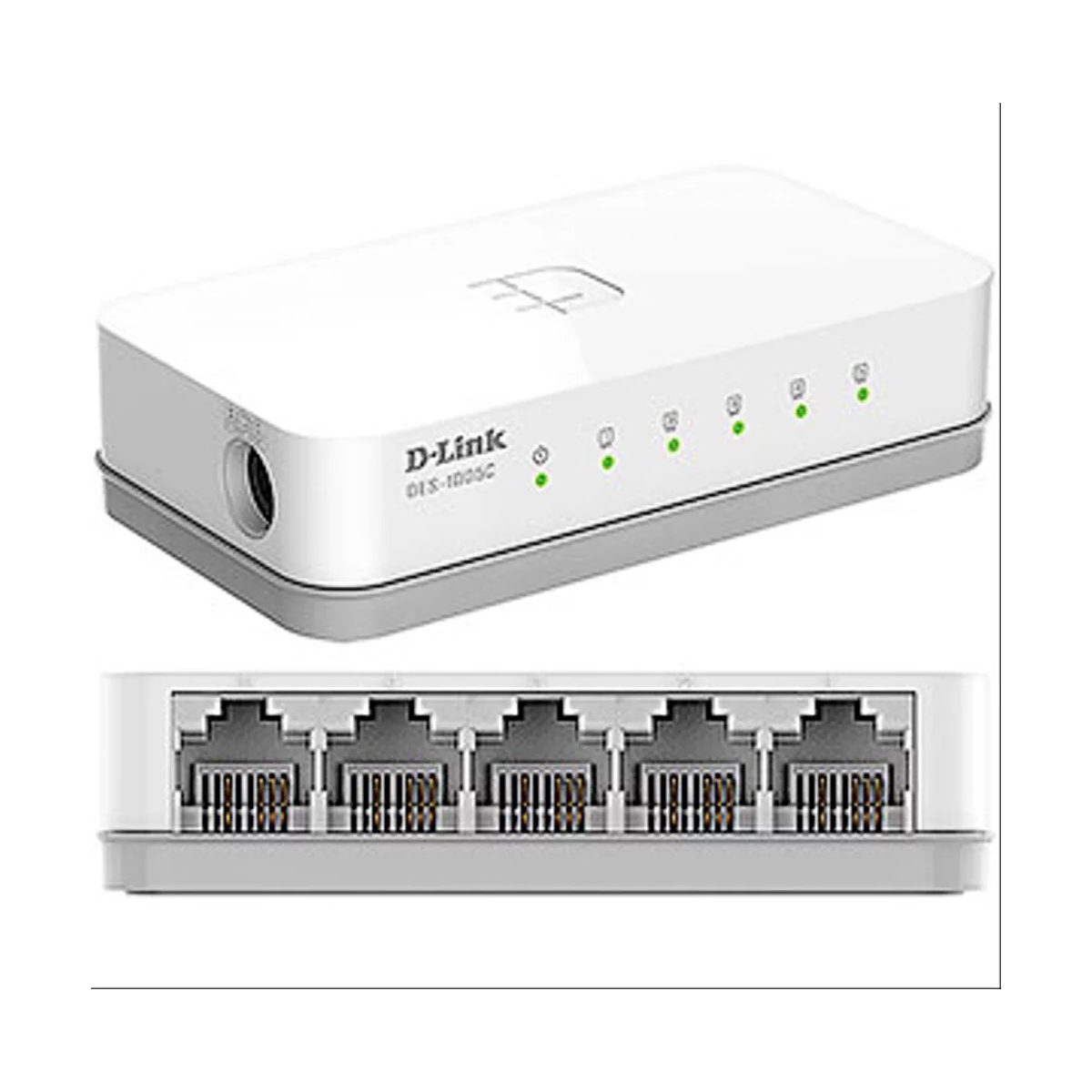 سوئیچ شبکه 5 پورت دی لینک مدل DES-1005C-3